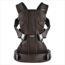 Baby Bjorn Baby Carrier One in Brown and Black Mesh