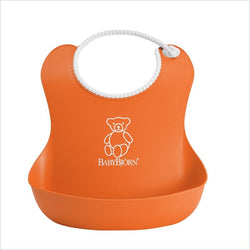 Baby Bjorn Soft Bib in Orange