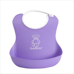 Baby Bjorn Soft Bib in Purple