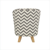 Babyletto Pop Mini Toddler Chair in Chevron Grey