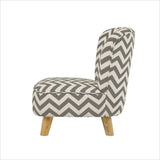 Babyletto Pop Mini Toddler Chair in Chevron Grey