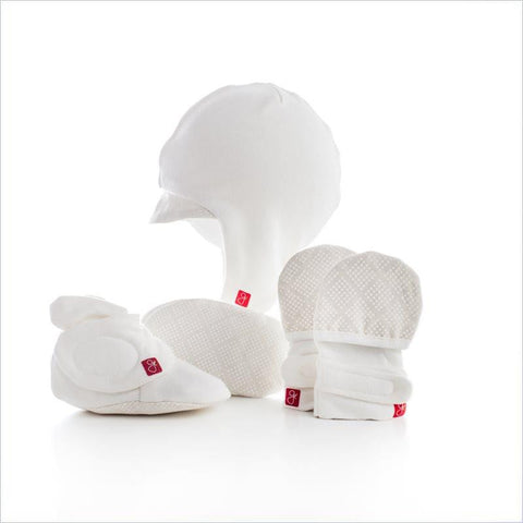 Goumikids Newborn Set in Diamond Dots Cream