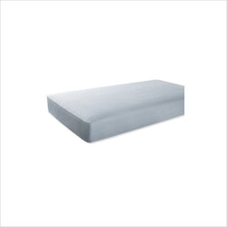 Aden + Anais Bamboo Crib Sheet in Solid Grey Moonlight