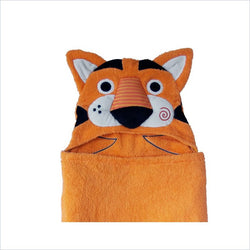 Zoocchni Toddler Hooded Towel in Travis the Tiger