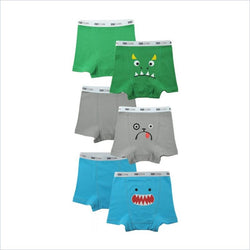 Zoocchini Organic Boys Boxer Briefs(Set of 3)