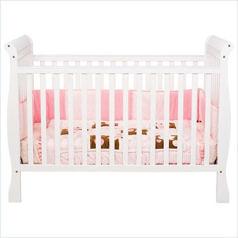 DaVinci Jamie 4-in-1 Convertible Wood Baby Crib in White Finish