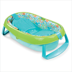 Summer Infant Easy Store Comfort Tub in Blue and Green