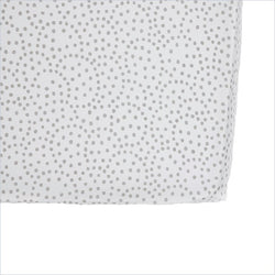 Pehr Dots Crib Sheet in Grey