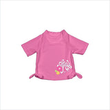 I play. Mix ‘n Match Short Sleeve Bow Rashguard in Light Pink Mum Garden