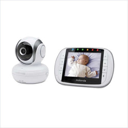 Motorola Remote Wireless Video Baby Monitor with 3.5-Inch Color LCD Screen