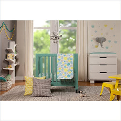 Babyletto Tulip Gardens 4 Piece Mini Crib Sheet Set