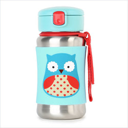 Skip Hop Zoo Stainless Steel Bottle in Owl