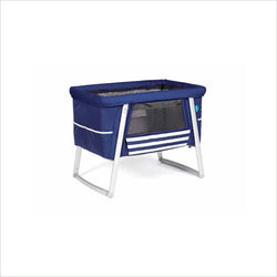 Babyhome Dream Air Baby Cot in Navy