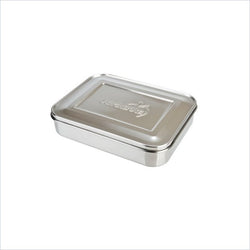 LunchBots Duo Bento Lunchbox in Stainless Steel