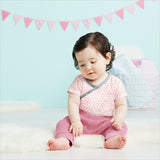 Skip Hop Layette Triangles Pants in Pink (Set of 2)