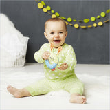 Skip Hop Layette Pop Prints Playwear Set in Stars Lime