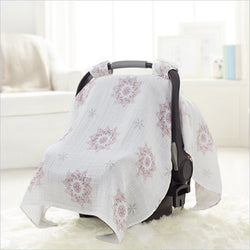 Aden + Anais Car Seat Canopy in For The Birds Medallion
