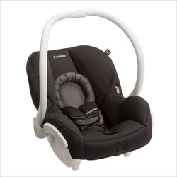 Maxi Cosi Mico Max 30 Car Seat in Devoted Black Car Seat with White shell