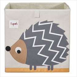 3 Sprouts Storage Box in Hedgehog Gray