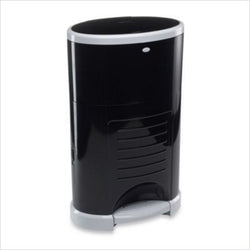 Dekor Plus Diaper Pail in Black