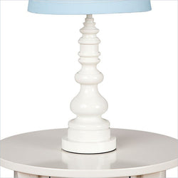 Lolli Living Lamp Base in White Spindle