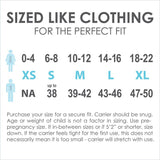 Baby K'tan Baby Carrier in Nifty Shades of Grey