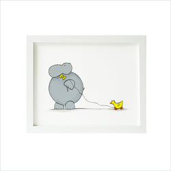 Shenasi Concept Hippo With Yellow Duck Print