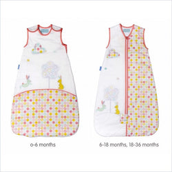 Grobag 2.5 Tog Baby Sleeping Bags in Blossom Bunny
