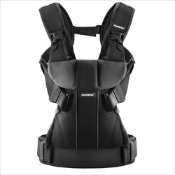 BabybjÃ¶rn Baby Carrier One In Black Cotton Mix