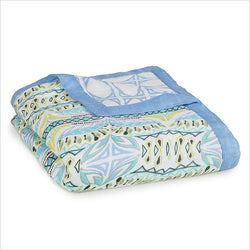 Aden + Anais Dream Blanket in Wild One And Batik Tile