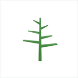 BabyLetto Spruce Tree Bookcase in Green