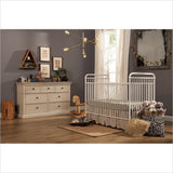 Franklin & Ben Abigail 3-in-1 Crib in Washed White