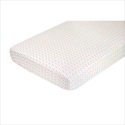 Nurseryworks Menagerie Organic Cotton Percale Sheet in Confetti