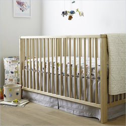 Pehr Designs Crib Skirt in Grey