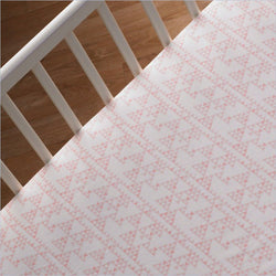 Living Textiles Sparrow Fitted Sheet Mesa