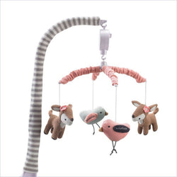 Living Textiles Sparrow Musical Mobile Deer