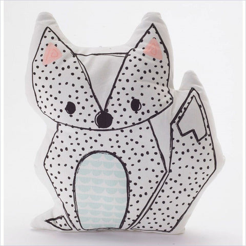 Living Textiles Sparrow Pillow Fox