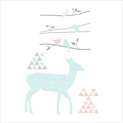 Living Textiles Sparrow Wall Decals