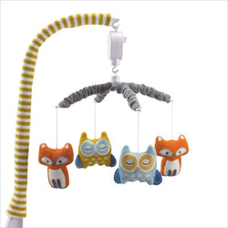 Living Textiles Woods Musical Mobile Fox/Owl