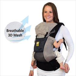 Lillebaby Airflow Carrier in Charcoal with Pocket