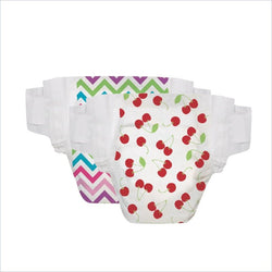 The Honest Company Diapers in Diapers Chevron and Cherries Size 4L