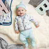 Skip Hop ABC-123 Welcome  Home Set (4 Pc- blue)