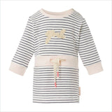 Noppies Girl Dress Longsleeve Lyn Stripe in Dark Purple