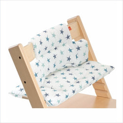 Stokke Tripp Trapp Cushion in Aqua Star (Easy Wipe)