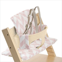 Stokke Tripp Trapp Cushion in Pink Chevron (Easy Wipe)