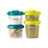 Beaba Clip Containers 6 Piece Set in Peacock
