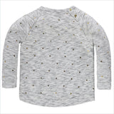 Tumble N Dry Girls Jente Girls Lo Sweat in White Melange