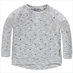 Tumble N Dry Girls Jente Girls Lo Sweat in White Melange