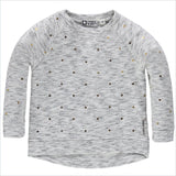 Tumble N Dry Girls Jente Girls Lo Sweat in White Melange