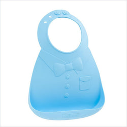 Make My Day Baby Bib Blue with Bow Tie